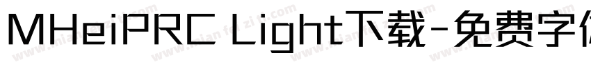 MHeiPRC Light下载字体转换